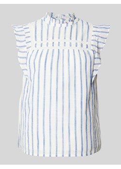 Top bluzkowy ze stójką ze sklepu Peek&Cloppenburg  w kategorii Bluzki damskie - zdjęcie 173278750