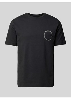 T-shirt z nadrukiem z logo ze sklepu Peek&Cloppenburg  w kategorii T-shirty męskie - zdjęcie 173278782