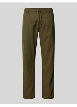 Spodnie materiałowe z tunelem ze sklepu Peek&Cloppenburg  w kategorii Spodnie męskie - zdjęcie 173278820