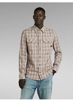 G-Star Koszula - Slim fit - w kolorze beżowym ze sklepu Limango Polska w kategorii Koszule męskie - zdjęcie 173279144