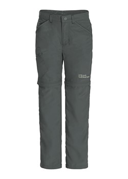 Jack Wolfskin Spodnie funkcyjne zipp-off &quot;Safari&quot; w kolorze zielonym ze sklepu Limango Polska w kategorii Spodnie dziewczęce - zdjęcie 173279234