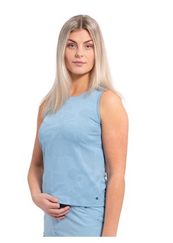 LUHTA Top funkcyjny &quot;Hiirsund&quot; w kolorze błękitnym ze sklepu Limango Polska w kategorii Bluzki damskie - zdjęcie 173279552