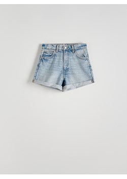 Reserved - Szorty jeansowe - niebieski ze sklepu Reserved w kategorii Szorty - zdjęcie 173281280