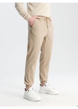 Sinsay - Spodnie jogger - beżowy ze sklepu Sinsay w kategorii Spodnie męskie - zdjęcie 173282701