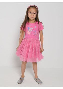 Sinsay - Sukienka z tiulem - różowy ze sklepu Sinsay w kategorii Sukienki dziewczęce - zdjęcie 173282741