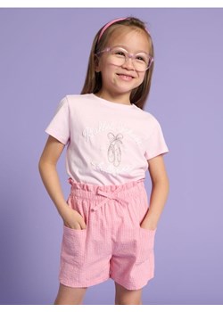 Sinsay - Koszulka z nadrukiem - różowy ze sklepu Sinsay w kategorii Bluzki dziewczęce - zdjęcie 173282771