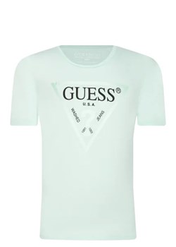 Guess T-shirt | Regular Fit ze sklepu Gomez Fashion Store w kategorii Bluzki dziewczęce - zdjęcie 173283351