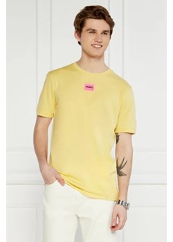HUGO T-shirt Diragolino | Regular Fit ze sklepu Gomez Fashion Store w kategorii T-shirty męskie - zdjęcie 173283512