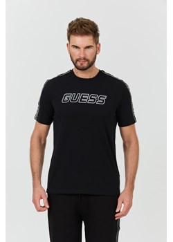 GUESS Czarny t-shirt Arlo Cn, Wybierz rozmiar XXL ze sklepu outfit.pl w kategorii T-shirty męskie - zdjęcie 173284324