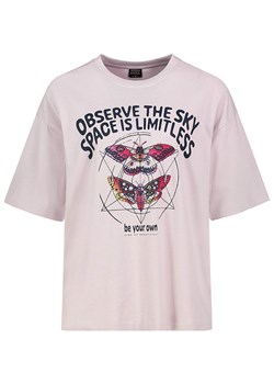 Stitch &amp; Soul Koszulka w kolorze lawendowym ze sklepu Limango Polska w kategorii Bluzki damskie - zdjęcie 173287221