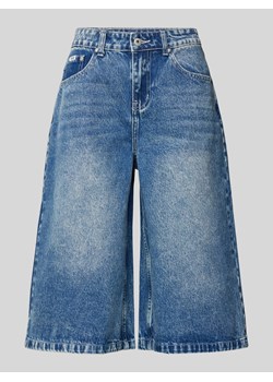 Szorty jeansowe o kroju relaxed fit z 5 kieszeniami ze sklepu Peek&Cloppenburg  w kategorii Szorty - zdjęcie 173288761