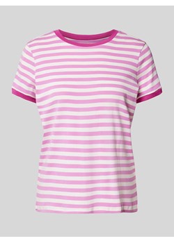T-shirt z okrągłym dekoltem ze sklepu Peek&Cloppenburg  w kategorii Bluzki damskie - zdjęcie 173289000