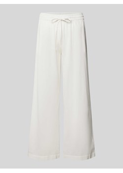 Spodnie materiałowe z szeroką nogawką i elastycznym pasem model ‘Maddie’ ze sklepu Peek&Cloppenburg  w kategorii Spodnie damskie - zdjęcie 173289004