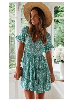 Coconut Sunwear Sukienka w kolorze błękitnym ze sklepu Limango Polska w kategorii Sukienki - zdjęcie 173290671