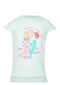 Guess T-shirt | Regular Fit ze sklepu Gomez Fashion Store w kategorii Bluzki dziewczęce - zdjęcie 173291382