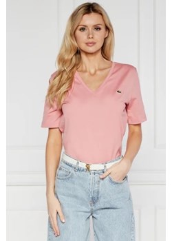 Lacoste T-shirt | Regular Fit ze sklepu Gomez Fashion Store w kategorii Bluzki damskie - zdjęcie 173291742