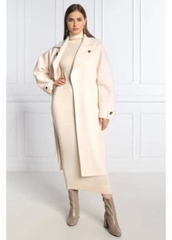 Elisabetta Franchi Wełniany płaszcz ze sklepu Gomez Fashion Store w kategorii Płaszcze damskie - zdjęcie 173291914