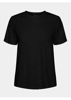 Pieces T-Shirt Anora 17148789 Czarny Regular Fit ze sklepu MODIVO w kategorii Bluzki damskie - zdjęcie 173292574