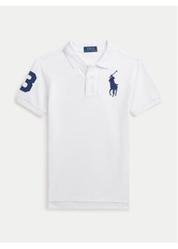 Polo Ralph Lauren Polo 323708861112 Biały Regular Fit ze sklepu MODIVO w kategorii T-shirty chłopięce - zdjęcie 173292742