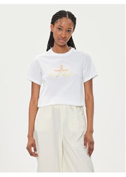 Converse T-Shirt W Chuck Patch Infill Tee 10026362-A01 Biały Regular Fit ze sklepu MODIVO w kategorii Bluzki damskie - zdjęcie 173292971