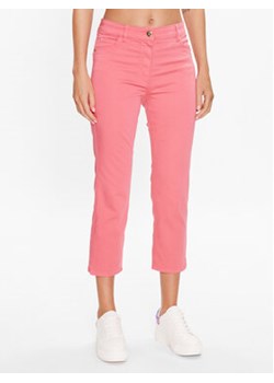 Olsen Spodnie materiałowe Mona 14001969 Różowy Slim Fit ze sklepu MODIVO w kategorii Spodnie damskie - zdjęcie 173293003
