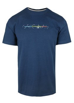 T-Shirt Męski - Granatowy z Napisem (Nadrukiem) - Pako Jeans TSPJNS6orginalGR ze sklepu JegoSzafa.pl w kategorii T-shirty męskie - zdjęcie 173293151