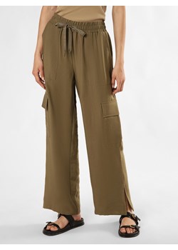 More & More Spodnie Kobiety khaki jednolity ze sklepu vangraaf w kategorii Spodnie damskie - zdjęcie 173293230