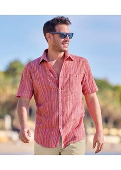 Koszula z kreponu w paski Sunset ze sklepu Atlas For Men w kategorii Koszule męskie - zdjęcie 173294942