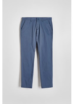 Reserved - Spodnie chino slim fit - zielony ze sklepu Reserved w kategorii Spodnie męskie - zdjęcie 173297353