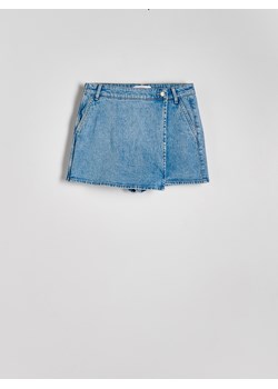 Reserved - Jeansowe spódnico-szorty - niebieski ze sklepu Reserved w kategorii Szorty - zdjęcie 173297612