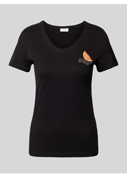 T-shirt z nadrukowanym motywem ze sklepu Peek&Cloppenburg  w kategorii Bluzki damskie - zdjęcie 173298501
