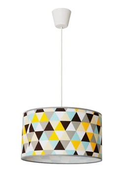 Kolorowa lampa wisząca w geometryczne wzory - EX468-Hestix ze sklepu Edinos.pl w kategorii Lampy dziecięce - zdjęcie 173300134