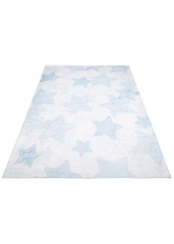 Niebieski dywan młodzieżowy w gwiazdki - Ulti 4X ze sklepu Edinos.pl w kategorii Tekstylia dziecięce - zdjęcie 173300562