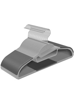 Komplet 20 szarych wieszaków do szafy S3-D22 ze sklepu Edinos.pl w kategorii Dom - zdjęcie 173300930