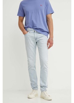 Levi&apos;s jeansy 512 SLIM męskie kolor niebieski ze sklepu ANSWEAR.com w kategorii Jeansy męskie - zdjęcie 173301970