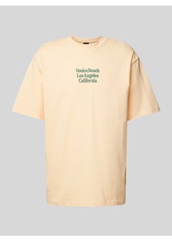 T-shirt z okrągłym dekoltem ze sklepu Peek&Cloppenburg  w kategorii T-shirty męskie - zdjęcie 173302170