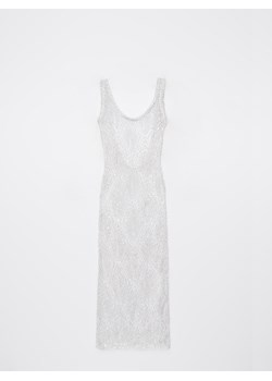 Mohito - Plażowa sukienka maxi - srebrny ze sklepu Mohito w kategorii Odzież plażowa - zdjęcie 173302713