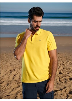 Sinsay - Koszulka polo - pomarańczowy ze sklepu Sinsay w kategorii T-shirty męskie - zdjęcie 173304270