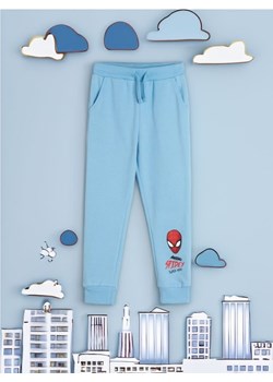 Sinsay - Spodnie dresowe jogger Spiderman - niebieski ze sklepu Sinsay w kategorii Spodnie chłopięce - zdjęcie 173304363