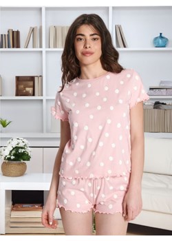 Sinsay - Piżama bawełniana - różowy ze sklepu Sinsay w kategorii Piżamy damskie - zdjęcie 173304414