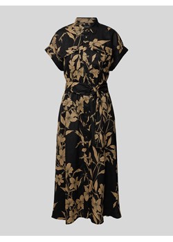 Sukienka lniana z kwiatowym wzorem model ‘WILISANT’ ze sklepu Peek&Cloppenburg  w kategorii Sukienki - zdjęcie 173305510