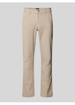 Chinosy z wpuszczanymi kieszeniami w stylu francuskim ze sklepu Peek&Cloppenburg  w kategorii Spodnie męskie - zdjęcie 173305523