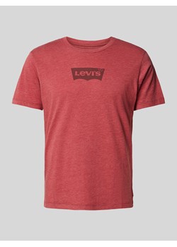 T-shirt z nadrukiem z logo ze sklepu Peek&Cloppenburg  w kategorii T-shirty męskie - zdjęcie 173305524