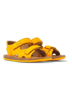 Camper Skórzane sandały w kolorze żółtym ze sklepu Limango Polska w kategorii Sandały dziecięce - zdjęcie 173307653