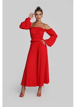 Spodnie Salvadorena - czerwone ze sklepu Madnezz House w kategorii Spodnie damskie - zdjęcie 173308494