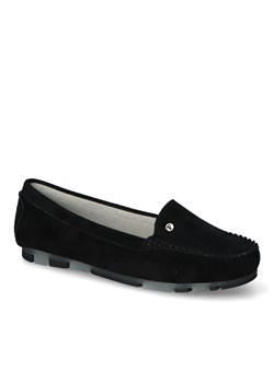 Mokasyny Filippo DP2037/24BK Czarne zamsz ze sklepu Arturo-obuwie w kategorii Mokasyny damskie - zdjęcie 173308552