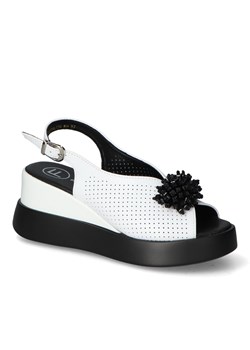 Sandały Filippo DS6076/24WH Białe lico ze sklepu Arturo-obuwie w kategorii Sandały damskie - zdjęcie 173308612