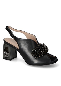 Sandały Filippo DS6180/24BK Czarne lico ze sklepu Arturo-obuwie w kategorii Sandały damskie - zdjęcie 173308630