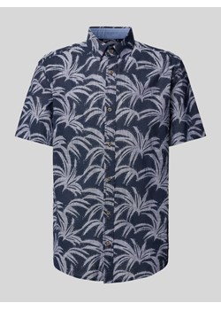 Koszula casualowa z kwiatowym wzorem ze sklepu Peek&Cloppenburg  w kategorii Koszule męskie - zdjęcie 173311490