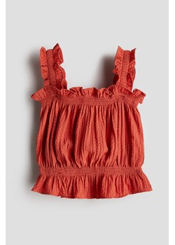 H & M - Top z kory - Pomarańczowy ze sklepu H&M w kategorii Bluzki dziewczęce - zdjęcie 173311634